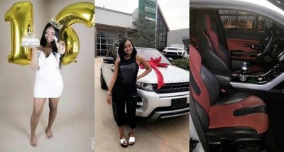 16-year-old girl gets a Range Rover from her Mom as a birthday gift  %Post Title