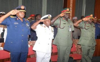 Service chiefs
