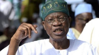 1,000 negative write-ups or editorials can’t stop release of more looters list - Lai Mohammed  %Post Title
