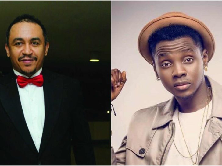 Daddy Freeze calls out Kiss Daniel for wearing a fake Louis Vuitton dress  %Post Title