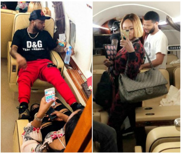 Davido and his girlfriend, DJ Cuppy and boyfriend Asa Asika jet off to Senegal (Photos/Video)  %Post Title