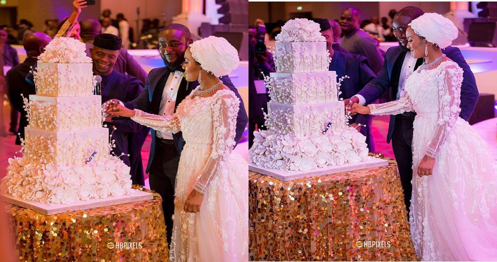 Checkout the wedding cake of Fatima Dangote and Jamil Abubakar  %Post Title