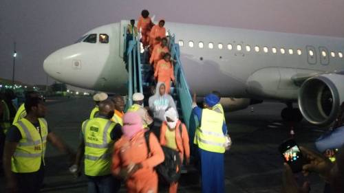 Another 166 Nigerians Repatriated From Libya  %Post Title