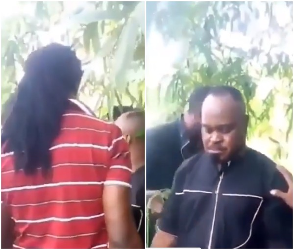 Nollywood movie shoot ends after a real fight broke out on set (Video)  %Post Title