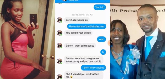 Lady leaks sex chats married church Pastor sent her (screenshots)  %Post Title