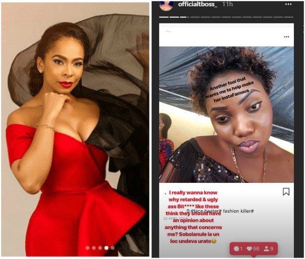 TBoss drags fashionista who called her a scum  %Post Title