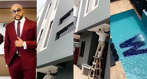 First photos of Banky W’s mansion  %Post Title