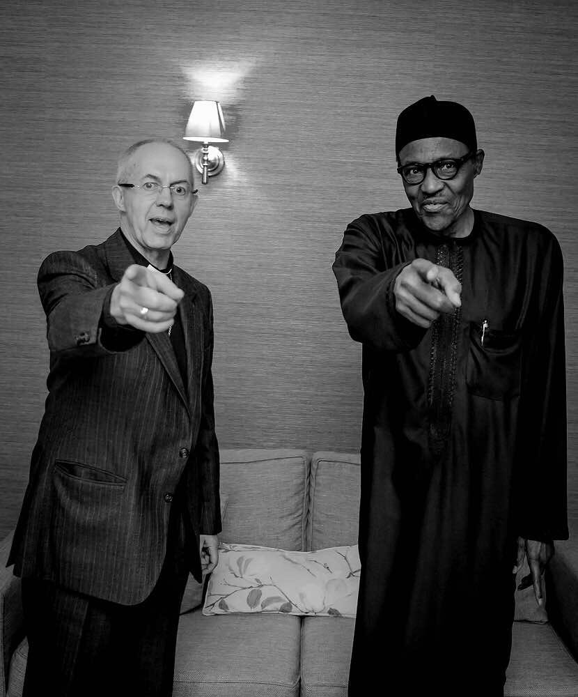 Caption This Pic Of President Buhari And Archbishop Of Canterbury  %Post Title