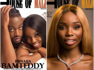 #BBNaija: Teddy A and BamBam cover House of Maliq April Edition  %Post Title