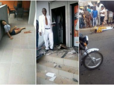 Alleged CCTV footage of Offa Bank Robbery surfaces online  %Post Title