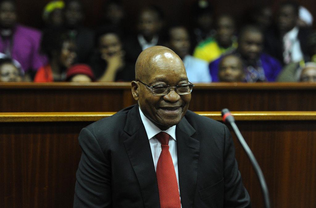 Jacob Zuma appears in court all smiles to face corruption charges (photos)  %Post Title