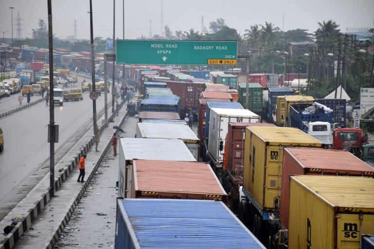Jubilations As Heavy Gridlock In Apapa Ends After Government Removed All Trucks  %Post Title