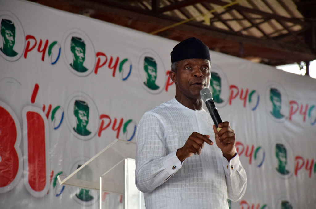 Only God can take glory for saving our lives - VP Osinbajo %Post Title
