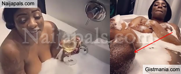 Actress Anita Joseph Shares Video Of Herself Naked Having Fun With A Man In The Bathtub  %Post Title