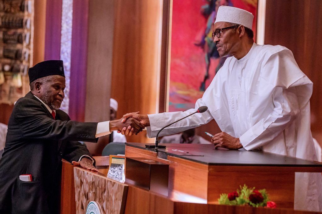 President Buhari swears in Acting CJN (Photos) - Photo/Image