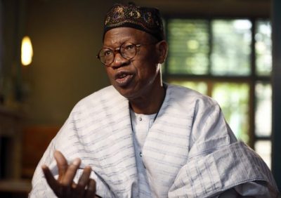 My trip to US was fruitful.. We were able to debunk fake news - Lai Mohammed  %Post Title