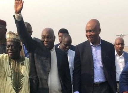 PHOTOS: Atiku Returns To Nigeria After First US Visit In 13 Years - Photo/Image