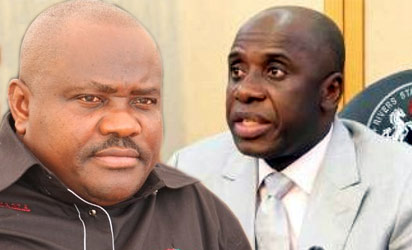 Amaechi behind plot to destroy CJN, says Wike %Post Title