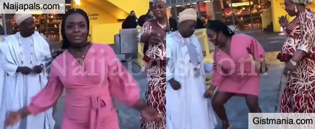 Nigerian Lady & Parents Melt Hearts With Their Dancing Steps At Her Graduation In London (Video) %Post Title