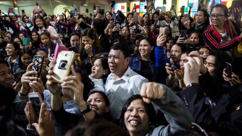 Duterte impersonator sparks frenzy at Hong Kong church - Photo/Image