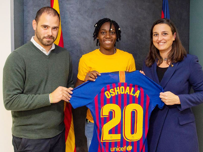 Asisat Oshoala: Set for Barca Debut - Photo/Image