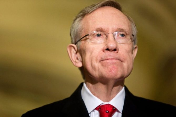 ‘I wish every day for a George Bush again,’ - Harry Reid tells CNN - Photo/Image