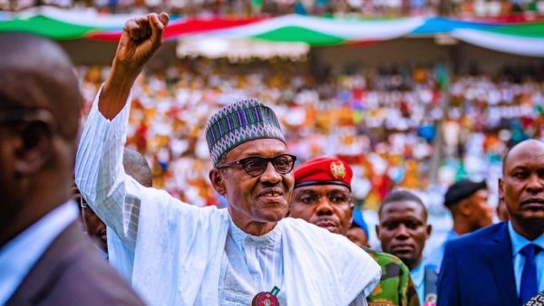 Celebration in Maiduguri over Buhari’s re-election - Photo/Image