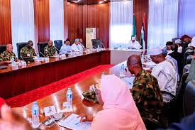 Buhari holds security meeting with service chiefs, el-Rufai %Post Title