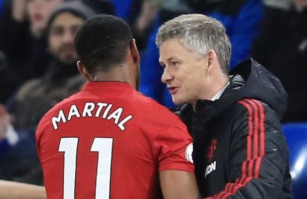 Martial can reach Ronaldo’s level, says Man Utd boss Solskjaer %Post Title