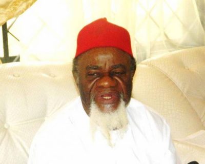 I’m disappointed with Buhari’s refusal to release Kanu – Ezeife  %Post Title