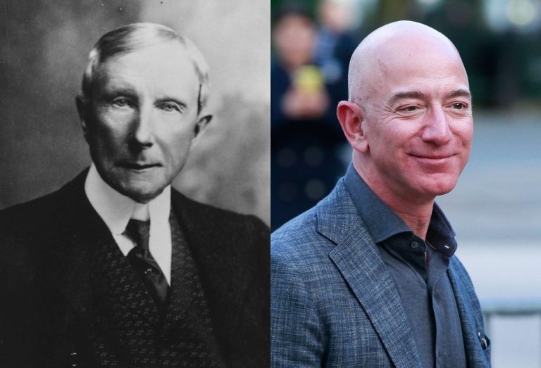 Rockefeller Was Almost Three Times Richer Than Bezos - Business