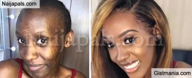 PHOTOS: Check Out Shocking Transformation Make Up Of A Lady That Got Everyone Talking  %Post Title