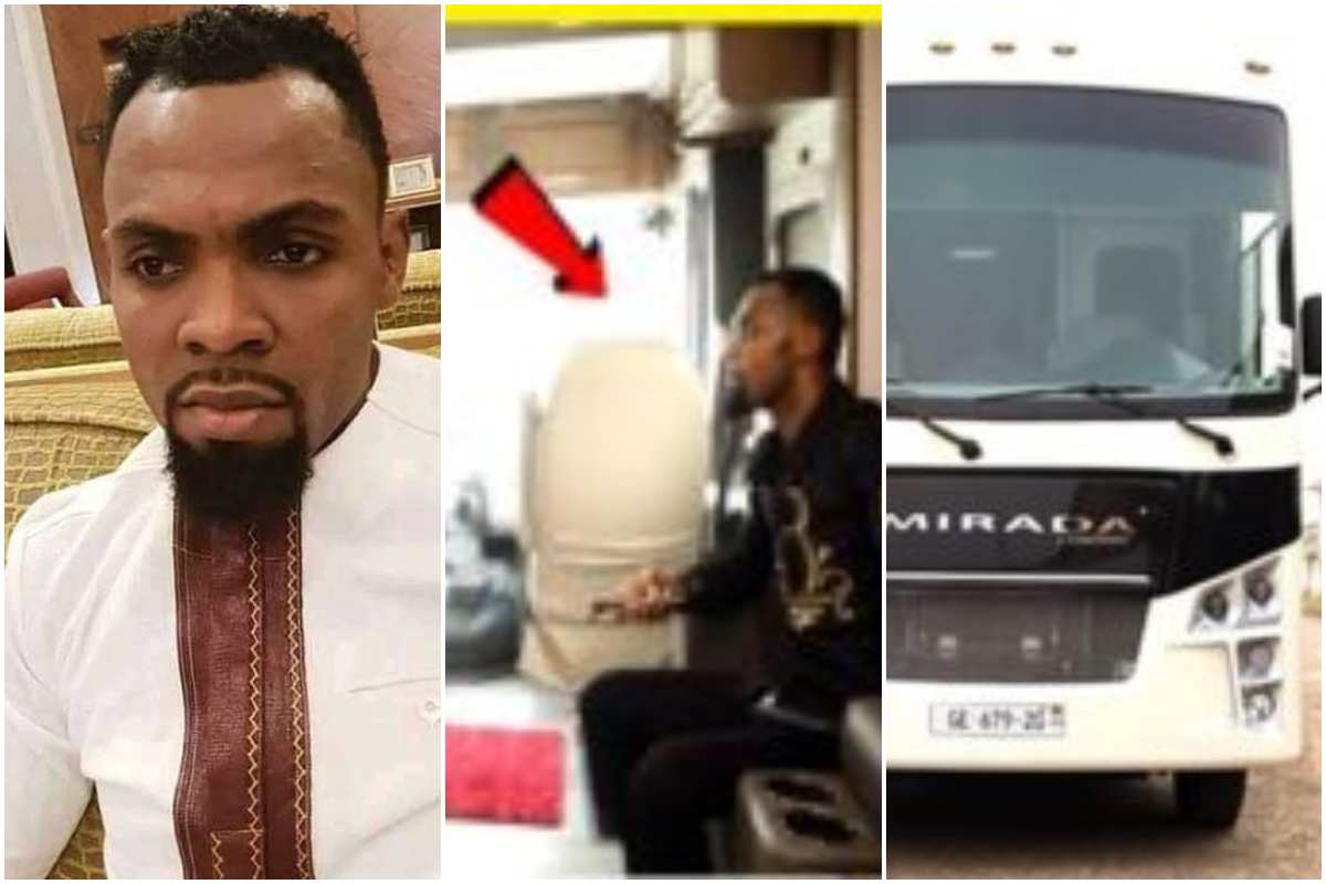 Ghanaian pastor buys N46 million ‘bus mansion’ which has a bedroom, toilet & kitchen (Photos)  %Post Title