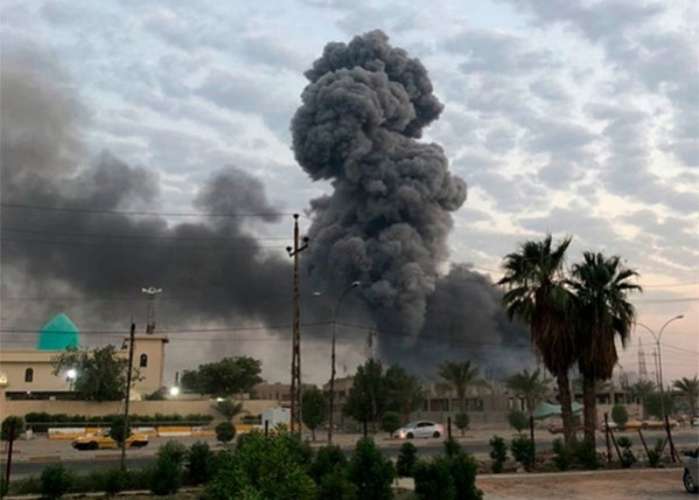 Rocket attack hits near US embassy in Iraq capital – US military source  %Post Title