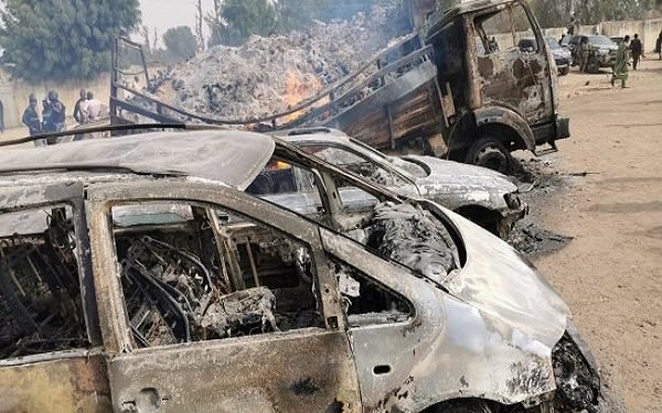 30 burnt to death by Boko Haram in Borno attack  %Post Title