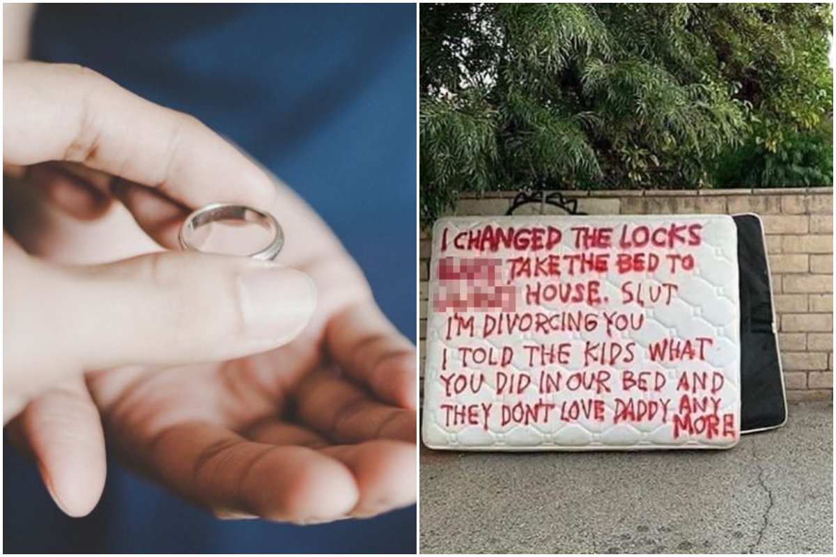 Woman publicly shames her cheating husband in bizarre way (Photo)  %Post Title