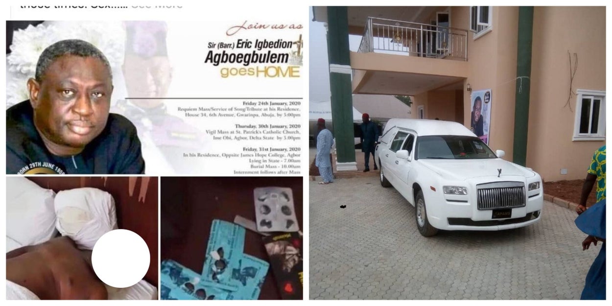 Photos from lavish burial of man who allegedly died on prostitute  %Post Title