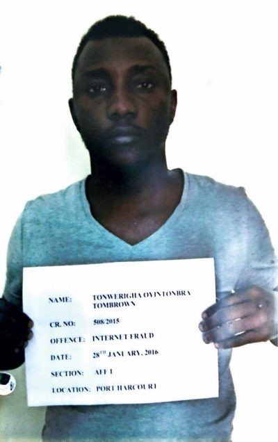Internet fraudster Oyintonbra Tombrown sentenced to 66 years in jail  %Post Title