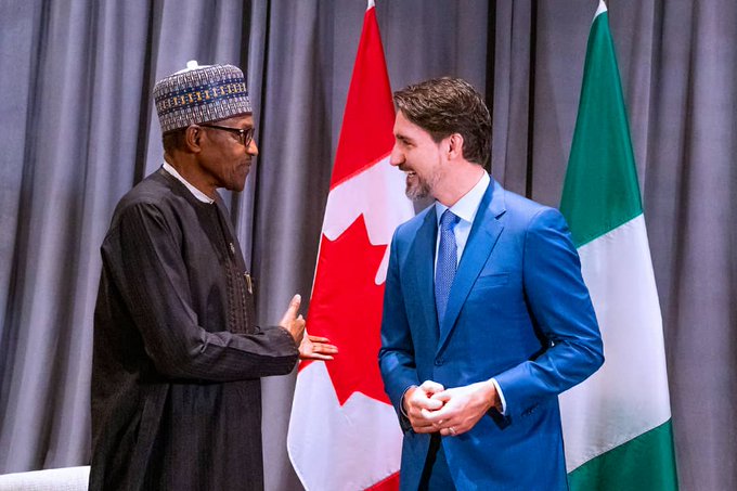 Buhari, Trudeau commit to stronger ties (Photos)  %Post Title