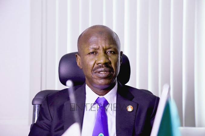 Fears In EFCC Over Magu’s Refusal To Self-isolate After Dubai Trip  %Post Title