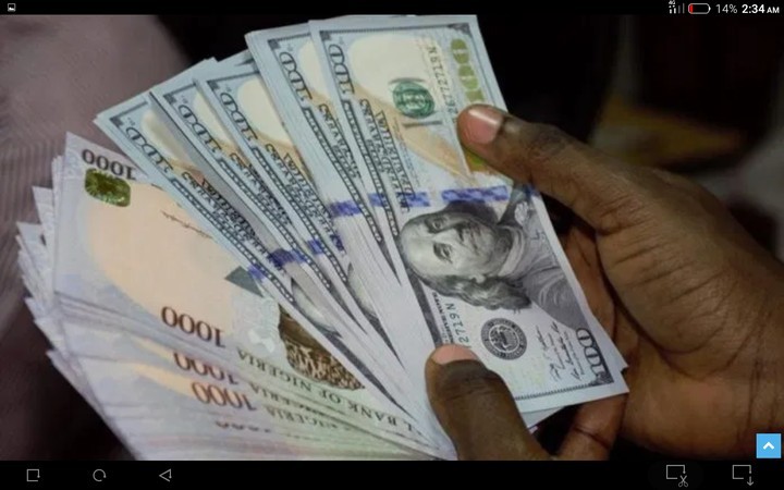 Naira Falls To N410 Per US Dollar on Parallel Market  %Post Title