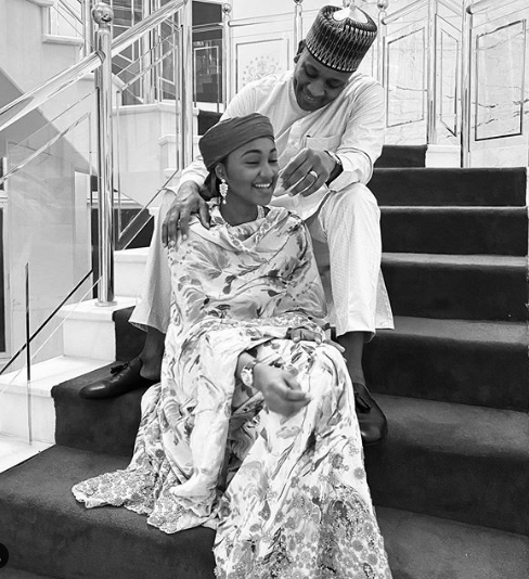 Lovely new photo of Zahra Buhari and her husband  %Post Title
