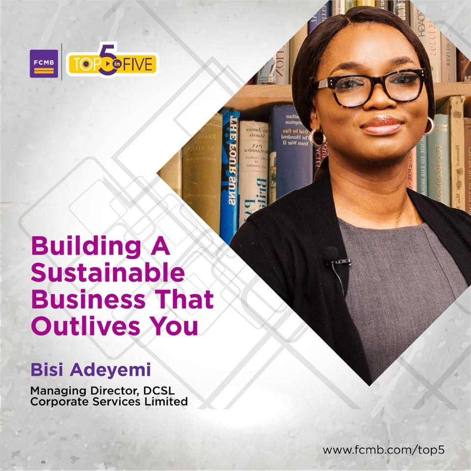 FCMB Connects Entrepreneurs To Experts With "Top-5-In-5" Initiative  %Post Title