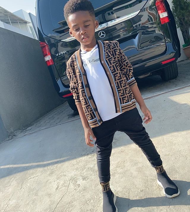Tiwa Savage shows off her cute son, Jamil  %Post Title
