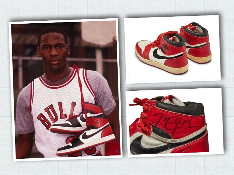 jordan shoes sold for 560k