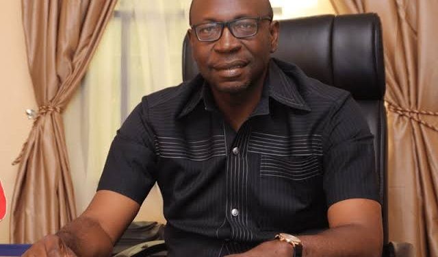 BREAKING: Ize-Iyamu collects APC governorship form  %Post Title
