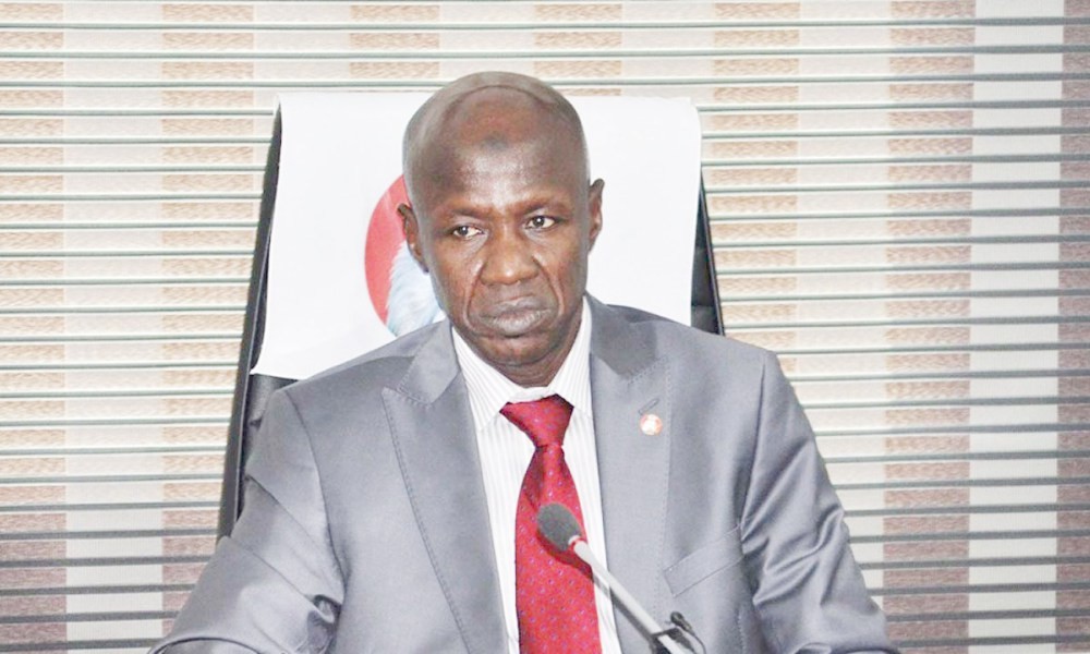 EFCC boss, Magu, battles to save head as Buhari shops for replacement  %Post Title