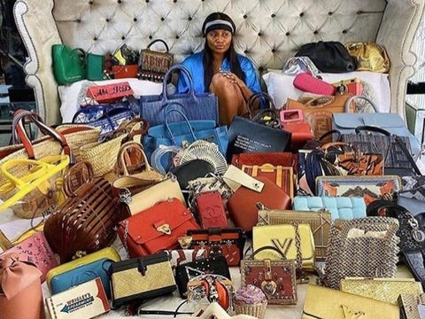 Amazing Lifestyle of the Rich: Ajimobi’s Daughter Flaunts Multi-Million Naira Designer Bags Collection (Photo)  %Post Title