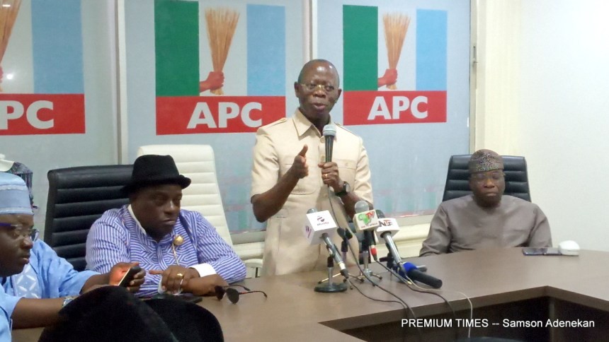 Edo 2020: Screening results stand, says APC NWC after meeting with Buhari’s CoS  - Photo/Image