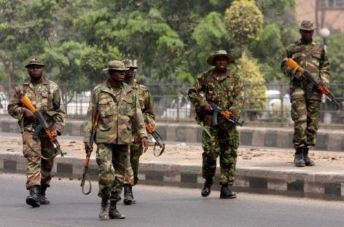 Nigerian soldier goes berserk, kills superior officer in Bama  %Post Title